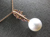 1.1CT DIAMOND & PINK SAPPHIRE & SOUTH SEA PEARL 18K ROSE GOLD MULTI LEAF PENDANT