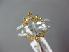 .37CT DIAMOND 14K 2 TONE GOLD 3D FILIGREE MARQUISE SHAPE INSERT ANNIVERSARY RING