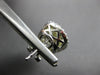 7.20CT DIAMOND & AAA GREEN AMETHYST 14KT WHITE GOLD OVAL HALO CLIP ON EARRINGS