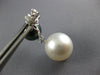 .25CT DIAMOND & AAA SOUTH SEA & TAHITIAN PEARL 18KT WHITE GOLD HANGING EARRINGS