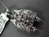 .13CT DIAMOND 18KT WHITE GOLD 3D HANDCRAFTED TORAH SCROLL 10 COMMANDMENT PENDANT