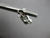 3.84CT DIAMOND & AQUAMARINE 14KT WHITE GOLD CUSHION FLOWER STAR HANGING EARRINGS