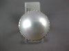 EXTRA LARGE .44CT DIAMOND & AAA SOUTH SEA PEARL 18KT ROSE GOLD CLASSIC HALO RING