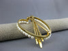 ANTIQUE LARGE SAPPHIRE & PEARL 14K YELLOW GOLD ARROW TO YOUR HEART BROOCH #26778