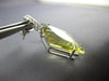 ESTATE LARGE 19.28CT DIAMOND & AAA LEMON QUARTZ 14KT WHITE GOLD HANGING EARRINGS
