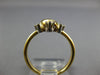 ESTATE .18CT DIAMOND 18KT TWO TONE GOLD 3D TIFFANY & CO FLOWER X LOVE RING
