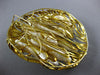 ANTIQUE MASSIVE 1.0CT DIAMOND AAA PEARL 14K 2 TONE GOLD MULTI LEAF PEDANT BROOCH