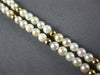 ESTATE LONG AAA SOUTH SEA PEARL 14KT YELLOW GOLD 3D CLASSIC BEADED NECKLACE