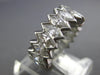 ESTATE WIDE 3.0CT DIAMOND PLATINUM 3D MARQUISE SHAPE ETERNITY ANNIVERSARY RING