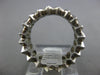 ESTATE WIDE 3.0CT DIAMOND PLATINUM 3D MARQUISE SHAPE ETERNITY ANNIVERSARY RING
