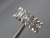 ESTATE WIDE 3.0CT DIAMOND PLATINUM 3D MARQUISE SHAPE ETERNITY ANNIVERSARY RING