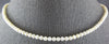 ESTATE AAA SOUTH SEA PEARL 14KT WHITE GOLD 3D CLASSIC NECKLACE