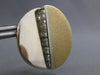 LARGE 1.5CT DIAMOND 14K 2 TONE GOLD SUN & MOON ECLIPSE CIRCULAR CLIP ON EARRINGS