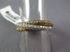 2.46CT WHITE & FANCY YELLOW DIAMOND 18KT TRI COLOR GOLD TRINITY ANNIVERSARY RING
