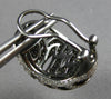 ESTATE LARGE 2.35CT DIAMOND 18KT BLACK GOLD 3D PANTHER CLIP ON HANGING EARRINGS