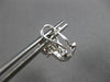 LARGE 1.2CT DIAMOND 18KT WHITE GOLD 3D CLUSTER CIRCULAR CLASSIC CLIP ON EARRINGS