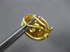 ESTATE LARGE .44CT DIAMOND 18KT YELLOW GOLD 3D DOME SHAPE WOVEN CLIP ON EARRINGS