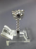 ESTATE LARGE 1.0CT DIAMOND 18KT WHITE GOLD 3D CLUSTER CLASSIC ENGAGEMENT RING