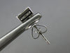 .46CT DIAMOND 18KT WHITE GOLD 3D ROUND & BAGUETTE INVISIBLE SQUARE STUD EARRINGS