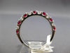 .90CT DIAMOND & AAA RUBY 18KT WHITE GOLD 3D CLASSIC SHARE PRONG ANNIVERSARY RING