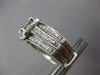 LARGE 1.50CT DIAMOND 14KT WHITE GOLD PRINCESS & ROUND SQUARE WEDDING RING SET