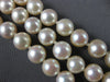LARGE .95CT DIAMOND & AAA SOUTH SEA PEARL 14K YELLOW GOLD CHOKER NECKLACE #27140