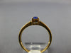 .55CT DIAMOND & AAA TANZANITE 14KT YELLOW GOLD OVAL & ROUND FRIENDSHIP LOVE RING
