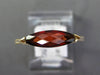 1.59CT DIAMOND & AAA GARNET 14KT YELLOW GOLD CLASSIC MARQUISE & ROUND FUN RING