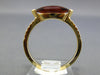 1.59CT DIAMOND & AAA GARNET 14KT YELLOW GOLD CLASSIC MARQUISE & ROUND FUN RING