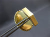 ESTATE LARGE 14KT YELLOW GOLD HANDCRAFTED ROMAN SOILDER CARNELIAN OVAL CUFFLINKS