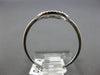 ESTATE .12CT DIAMOND 14KT WHITE GOLD 3D CLASSIC DOUBLE OVAL LOVE KNOT FUN RING