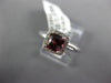 1.21CT DIAMOND & AAA PINK TOURMALINE 14K WHITE GOLD CUSHION HALO ENGAGEMENT RING