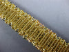 61.34CT DIAMOND & AAA MULTI COLOR SAPPHIRE 18KT YELLOW GOLD MULTI SHAPE BRACELET