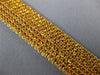 WIDE & LONG 19.44CT AAA YELLOW SAPPHIRE 18KT YELLOW GOLD CLASSIC TENNIS BRACELET