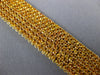 WIDE & LONG 19.44CT AAA YELLOW SAPPHIRE 18KT YELLOW GOLD CLASSIC TENNIS BRACELET