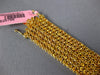 WIDE & LONG 19.44CT AAA YELLOW SAPPHIRE 18KT YELLOW GOLD CLASSIC TENNIS BRACELET