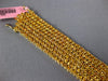 WIDE & LONG 19.44CT AAA YELLOW SAPPHIRE 18KT YELLOW GOLD CLASSIC TENNIS BRACELET