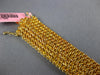 WIDE & LONG 19.44CT AAA YELLOW SAPPHIRE 18KT YELLOW GOLD CLASSIC TENNIS BRACELET