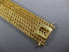 WIDE & LONG 19.44CT AAA YELLOW SAPPHIRE 18KT YELLOW GOLD CLASSIC TENNIS BRACELET