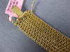 WIDE & LONG 19.44CT AAA YELLOW SAPPHIRE 18KT YELLOW GOLD CLASSIC TENNIS BRACELET