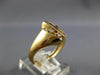 ESTATE .60CT DIAMOND & AAA TANZANITE 14KT YELLOW GOLD TRILLION & ROUND FUN RING