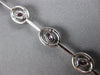 WIDE 6.1CT DIAMOND & AAA PINK SAPPHIRE 18KT WHITE GOLD OVAL LOVE TENNIS BRACELET