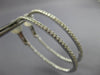 ESTATE LARGE 1.33CT DIAMOND 18K WHITE GOLD 3D OVAL CLIP ON HOOP HANGING EARRINGS