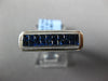 1.73CT DIAMOND & AAA SAPPHIRE 18K WHITE GOLD PRINCESS INVISIBLE RECTANGULAR RING