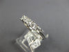 1.0CT DIAMOND 14KT WHITE GOLD 3D PRINCESS 5 STONE SHARED PRONG ANNIVERSARY RING