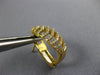 ESTATE .44CT DIAMOND 18KT YELLOW GOLD 3D MULTI ROW LEAF CLIP ON HANGING EARRINGS