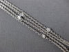 EXTRA LARGE 22CT DIAMOND & AAA PERIDOT 18KT WHITE GOLD 3D BY THE YARD NECKLACE