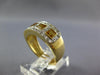.91CT DIAMOND & AAA CITRINE 14KT YELLOW GOLD 3D SQUARE & ROUND ANNIVERSARY RING