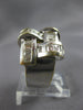 ESTATE 2.60CT DIAMOND 18K WHITE GOLD 3D BAGUETTE MULTI ROW CRISS CROSS LOVE RING