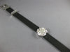 LARGE & LONG .33CT DIAMOND & AAA CRYSTAL 18KT WHITE GOLD 3D STAR LOVE BRACELET